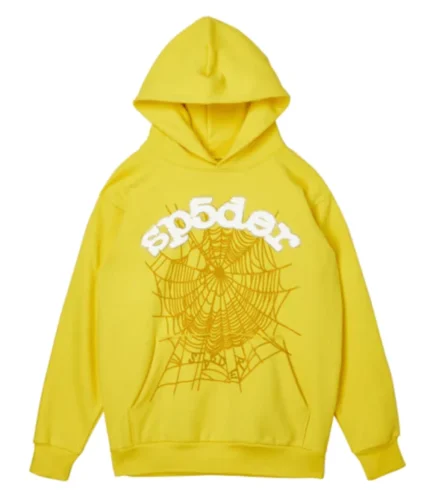 Spider Worldwide Websuit Hooded Sweatshirt Yellow