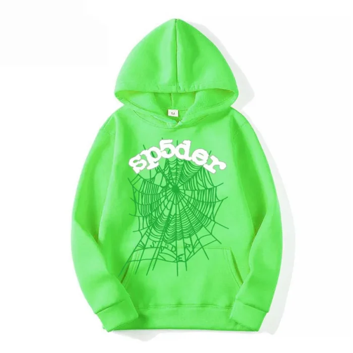 Green Sp5der Hoodie