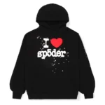 Sp5der Black Souvenir Hoodie