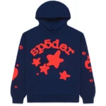 Sp5der Beluga Hoodie – Navy Blue