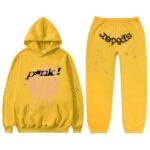 Sp5der Young Thug 555555 Tracksuit Yellow