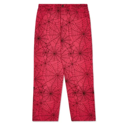 Sp5der Pink Aop Work Pant