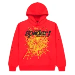 Sp5der P*nk V2 Hoodie - Red