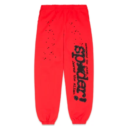 P*Nk V2 Spider Sweatpant Red