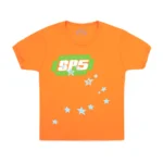 Sp5der Orange SP5 Baby Tee