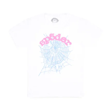 Sp5der White Og Web Baby Tee