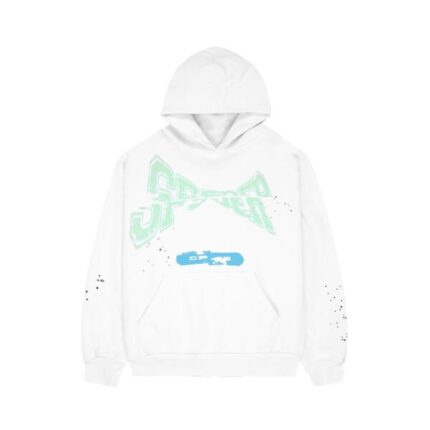 Sp5der Adult Hoodie – White