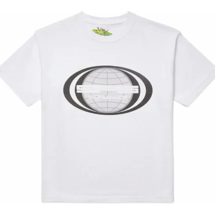 Sp5der Jumbo Globe Tee White