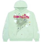 Sp5der SP5 Mint Hoodie Mint