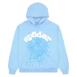 Sky Blue Spider Hoodie