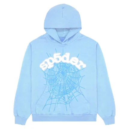 Sky Blue Spider Hoodie