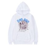 Sp5der Young Thug 555555 Angel Hoodies Men Women white