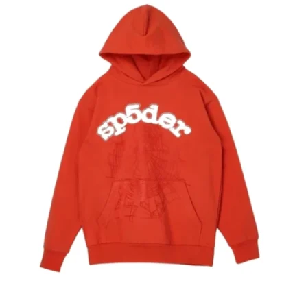 Spider Worldwide Websuit Hooded Sweatshirt Orange