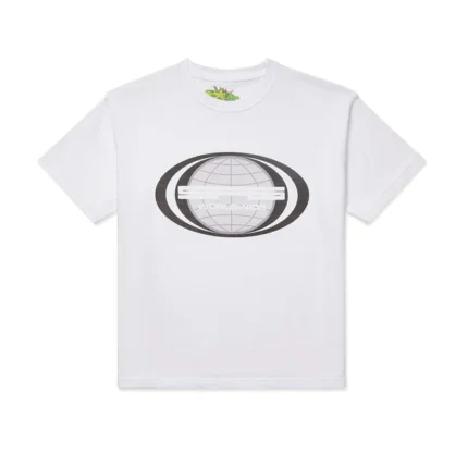 Sp5der Jumbo Globe White Tee