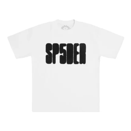 Sp5der FOCUSED LOGO White TEE Shirt