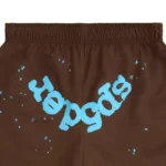 Sp5der OG WEB DOUBLE LAYER Brown SHORT